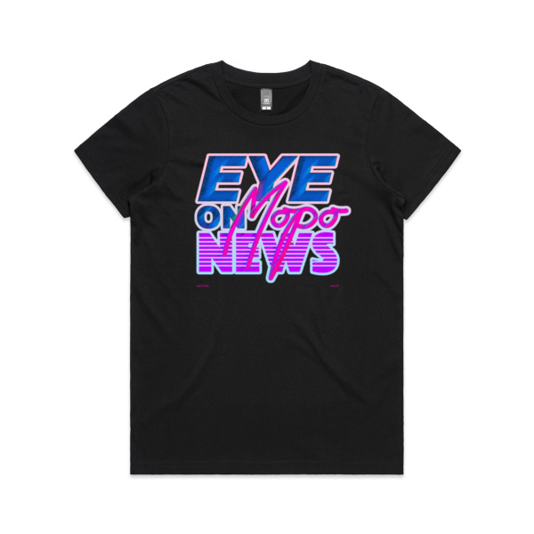 Eye on Mopo News (Dark) (Femme Fit) Thumbnail