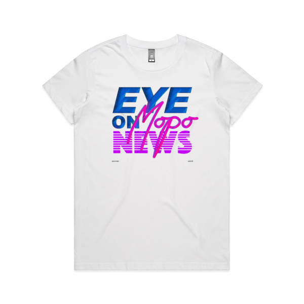 Eye on Mopo News (Light) (Femme Fit) Thumbnail