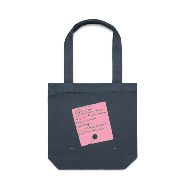 A Busy Day in Mopo Tote Bag (Dark) Thumbnail
