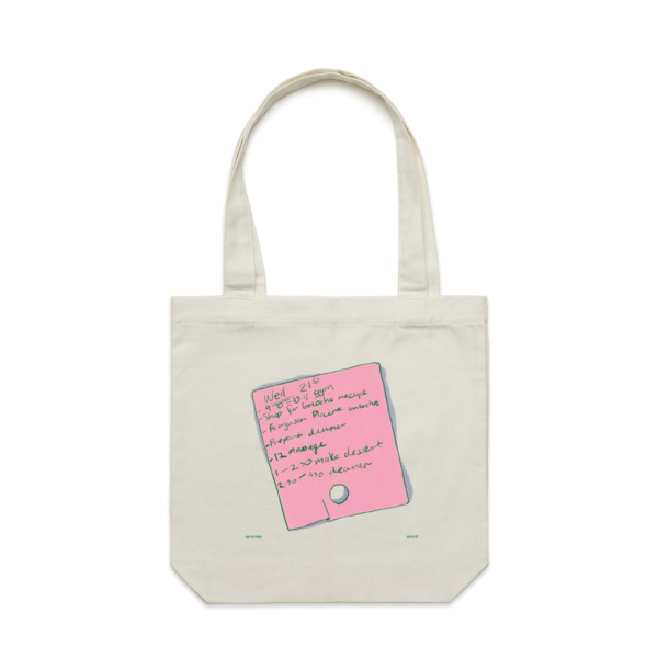A Busy Day in Mopo Tote Bag (Light)  Thumbnail