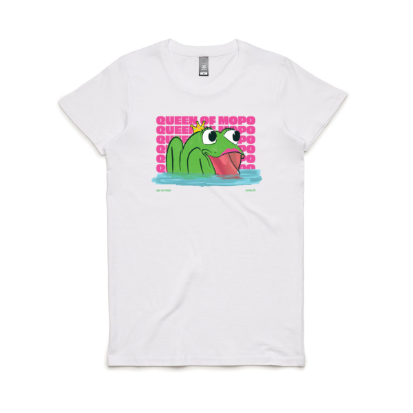 The Queen of Mopo T-Shirt (Light) (Femme Fit) Thumbnail