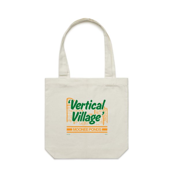 Vertical Village Tote Bag (Light)  Thumbnail